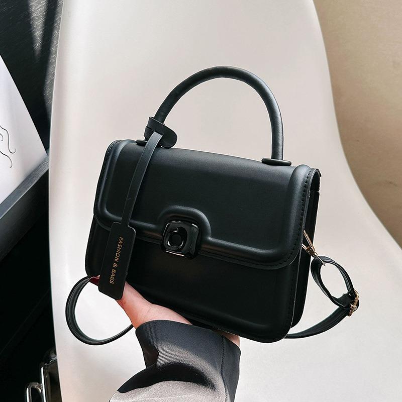 Summer New Simple Small Square Bag, High-quality Texture Portable Small Bag, Versatile Shoulder Messenger Bag