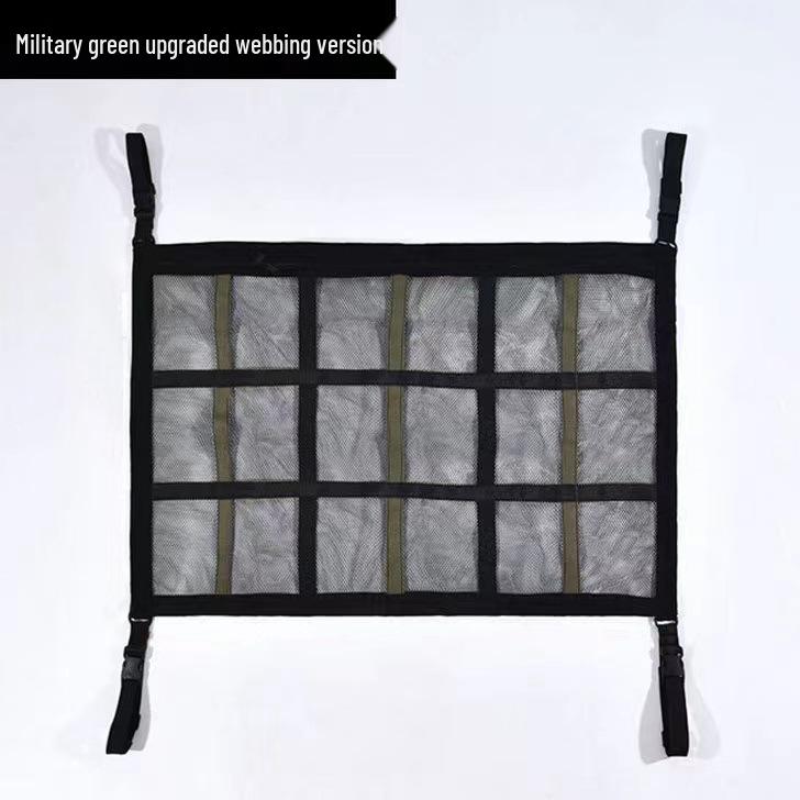 Car Roof Storage Net Pocket - Hanging Luggage Organizer