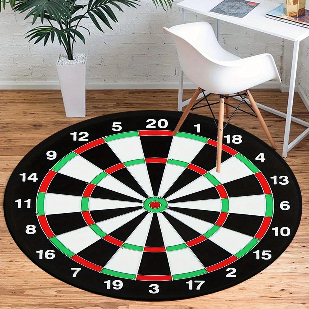 1pc Retro 2794675462 Pattern Round Floor Mat, Non-slip for Living Room Bedroom Chair Carpets Home Decor Gifts, Home Decor Room Decor Outdoor