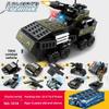 Car Building Blocks Fire Truck Tank Aircraft Engineering Car Bricks Assemble Children's Toys