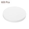 uxcell 600 Pieces Coffee Filters 53 mm Disposable Round Paper Filters Ideal for Pour Over and Drip Coffee Makers at Home and Office (White)