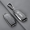 Car Key Case Baic Bj30 Bj40 Bj80 Bj90 U7 X7 Senova X25 X35 X55 X65 Ex5 Eu5 Ec5 Keychain Zinc Alloy Leather Car Remote Key Case