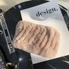 Rex Rabbit Hair Neck Cover Women's Winter Elastic Mesh Scarf Headband Versatile Real Fur Plush Headgear Children's Scarf
