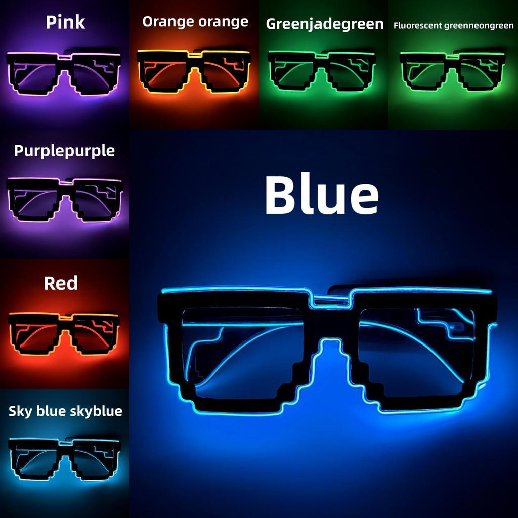 Led Light Glasses Party Props For Nightclub Events And Celebrations