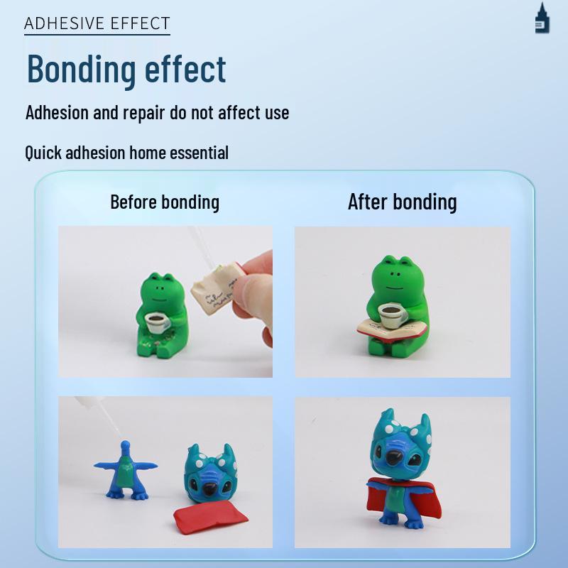 Univerzální 502 Rychleschnoucí Vodotěsné Super Lepidlo na Dřevo, Plast, Sklo & Kov