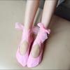 Tie Straps Boat Socks Lace-Up Dance Socks Vintage Retro Lace Ballet Socks Dance Gift