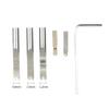 Interchangeable Tips Creasing Edge Beveler Adjustable Leathercraft Cutting Tool  Trimming & Digging