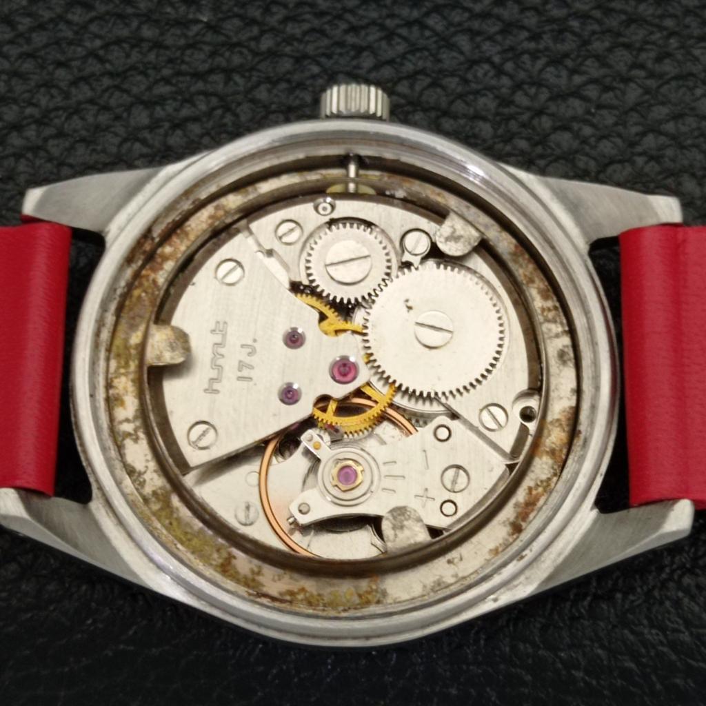 USED HMT HAND-WINDING INDIAN MENS WATCH A432531-2 R112-a432531