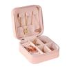 Mini Portable Jewelry Box Ins Simple Travel Pu Jewelry Box Necklace Earrings Jewelry Box Storage Box Jewelry Box Organizer