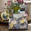 Elegant Floral Retro Rubber Tissue Box