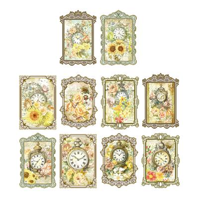 Scrapbook Papier Sticker Vintage Dekorative Scrapbooking Sticker für Fotoalbum DIY Basteln 30
