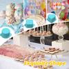 6PCS Food Grade Plastic Cake Pop Mold Set Flower/Heart Shape Cake Lolly Mold  Desserts
