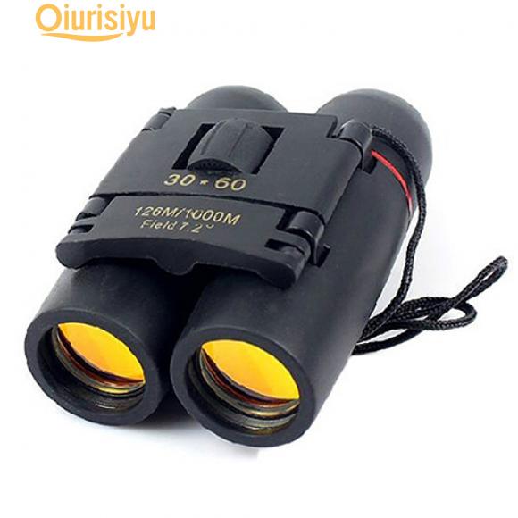 30x60 Folding Binocular Telescope Red Film Coated Lightweight