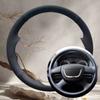 Suede Steering Wheel Cover For Skoda Octavia Superb Fabia Octavia A5 Yeti 2009-2013 Steering Wheel Cover Cars Accessories