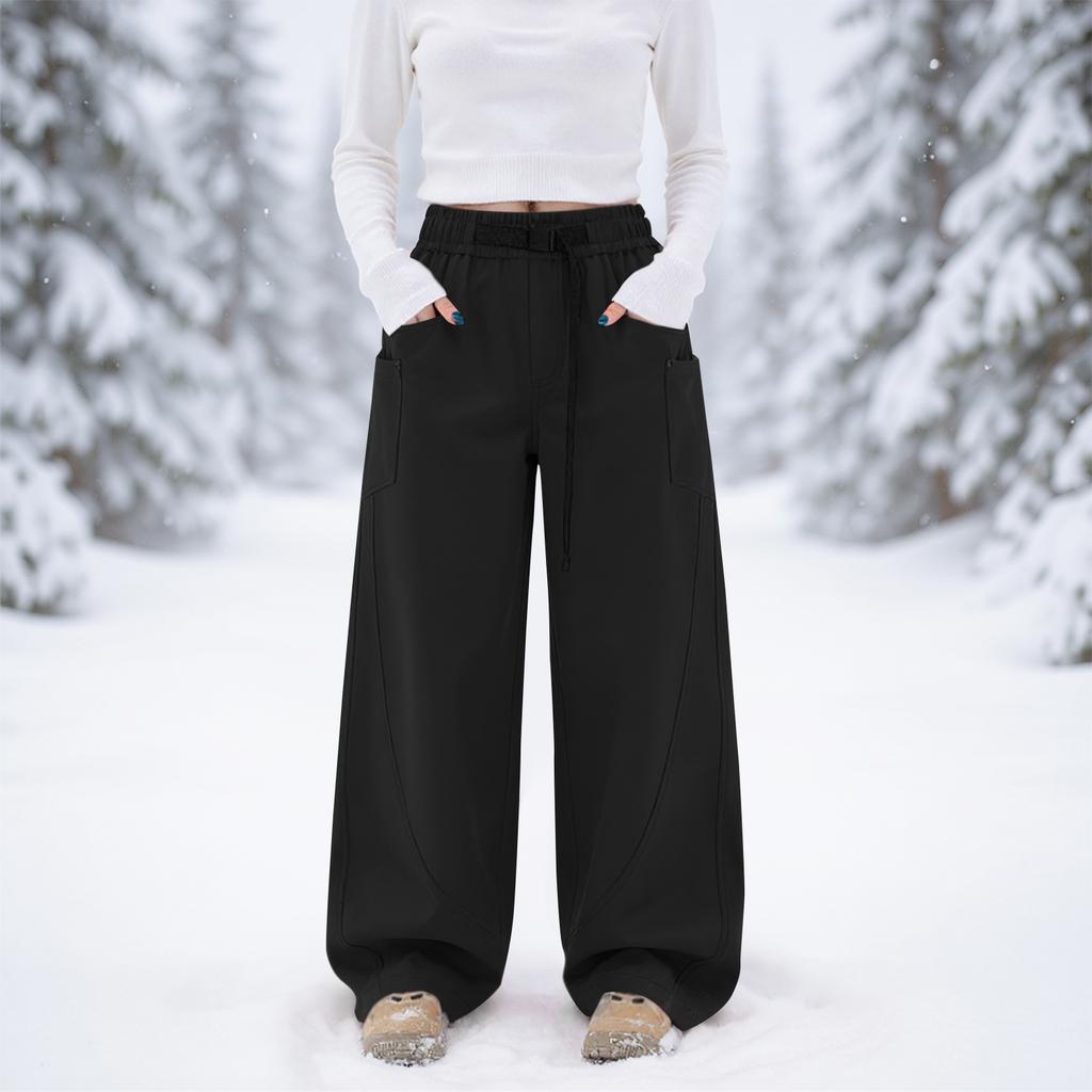 Women's Thick Cotton Ski Pants