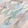 Ice Bubble Moon Mobile Phone Pendant Bag Accessories: Cute All-match Mobile Phone Chain Pendant.