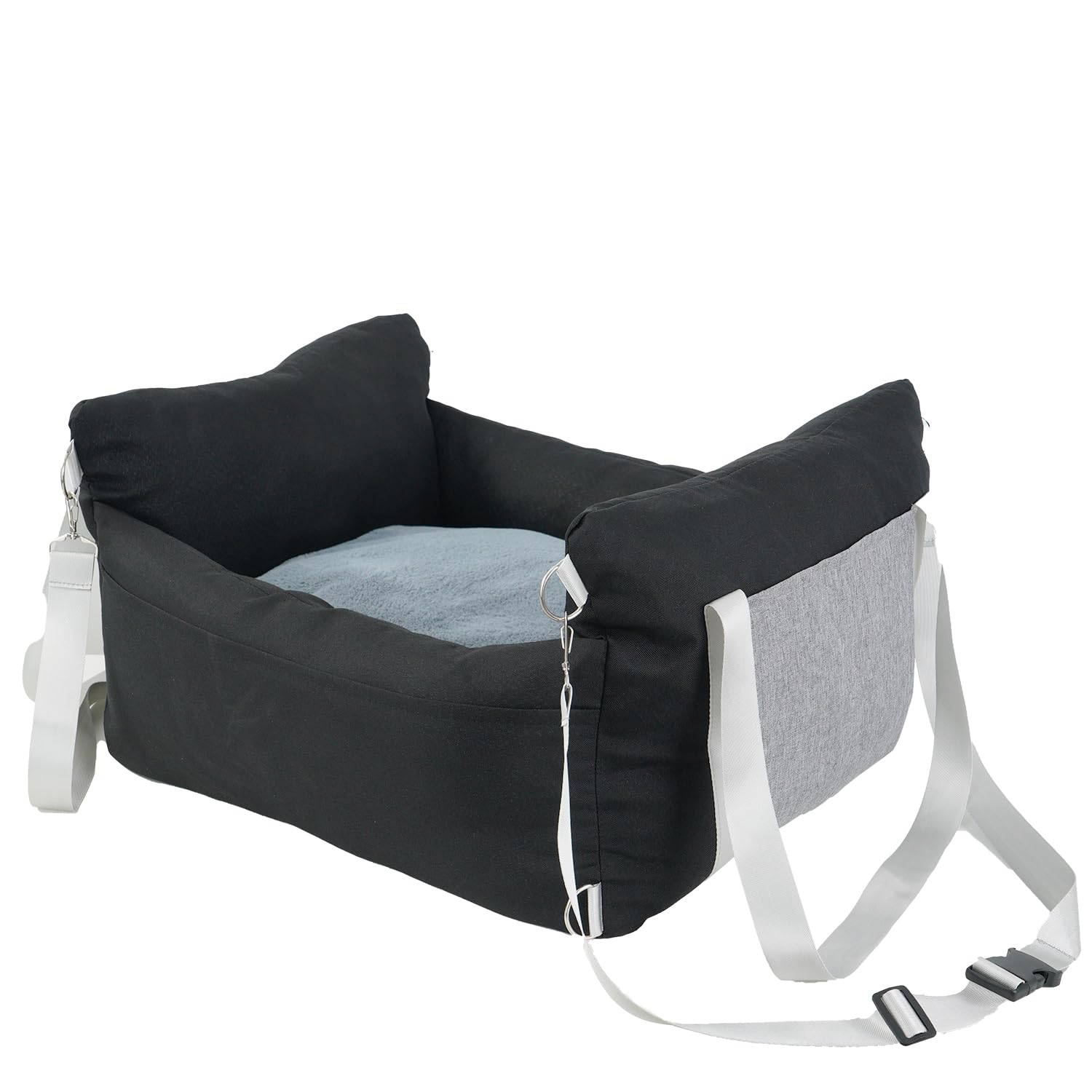 

YUCHONG Dog Car Pet Driving Fits Back Seat Passenger Suitable for Dogs and Prevents Jumping Out of the Natural Cotton Machine Black Seat, Box, & Seat,