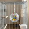 Detachable Parrot Breeding Nest Transparent Bird Cage Bed Spherical Bird Nest  Pet Supplies