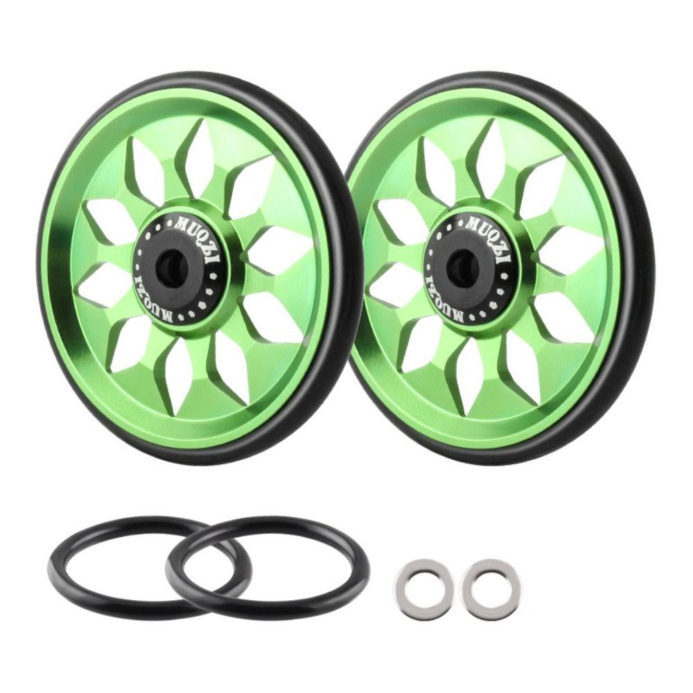 Replacement Bicycle Easywheel 60mm Bike Auxiliary Wheels Bike Easy Wheels Rear Rack