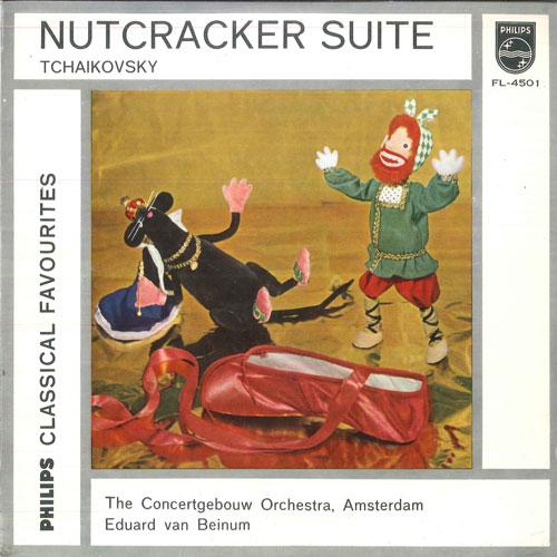 

10inch Record EDUARD VAN BEINUM, THE CONCERTGEBOU - Tchaikovsky Nutcracker Suite, Op71a FL4501 PHILIPS Japan Classical Used