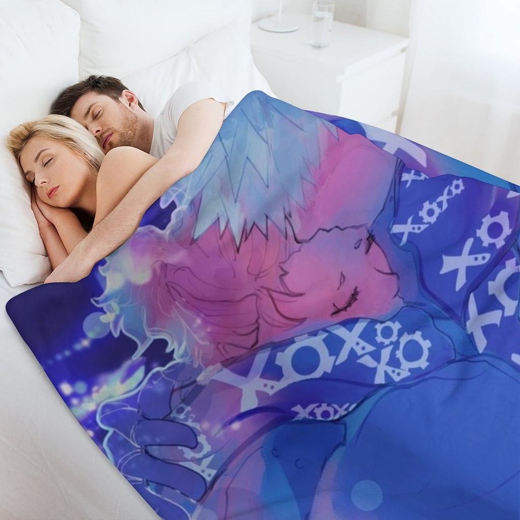Xoxo5 - Kiribaku Throw Blanket Plaid On the Sofa Polar Sofa Cosplay Anime Blankets