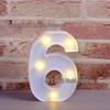 LED Luminous Letter and Number String Lights for Birthday, Proposal, and Event Décor