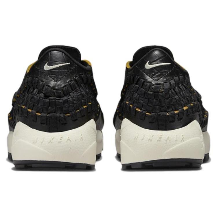 New Nike Air Footscape Woven Prm Black Croc Women's FQ8129-010