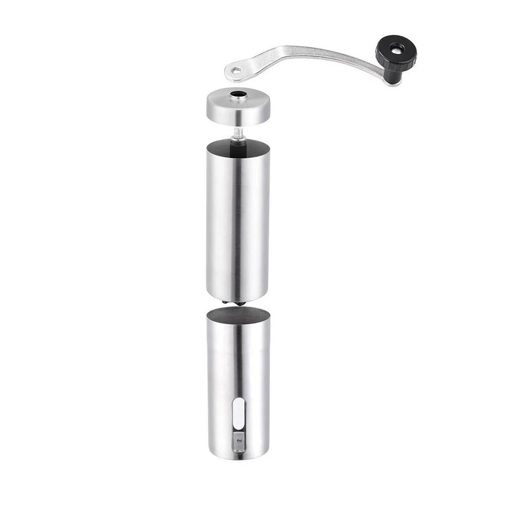 Mini Kaffeemühle Edelstahl Hand manuell Handgemacht Kaffeebohnenmühle Crocus Grinders Nespresso Dolce Gusto Kapsel