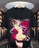 UNISEX Waifu Material Anime T-Shirt, Anime Shirt, Graphic Anime Tee, Manga Shirt