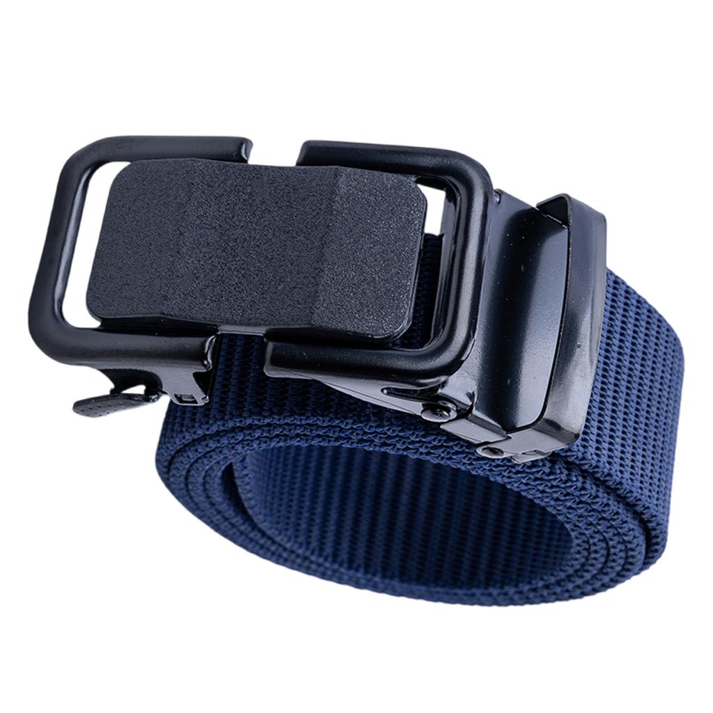 Men's Tactical Belt 1.5 Inch Nylon Webbing with Quick Release Automatic Buckle for Outdoor Activities and Work