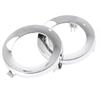 Replacement Fog Lamp Cover Trim Front Fog Light Rings Cover Caps Trim Automotive Accessory for Forester 09-13 57731SC000