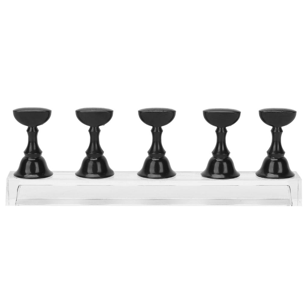 Nail Art Display Practice Stand Magnetic Nail Fingernail Tip Holder Manicure Set Tool