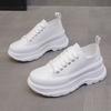 Canvas Shoes Women's New Summer Women's Shoes Versatile Thick-soled Muffin Popular Sports and Leisure White Shoes