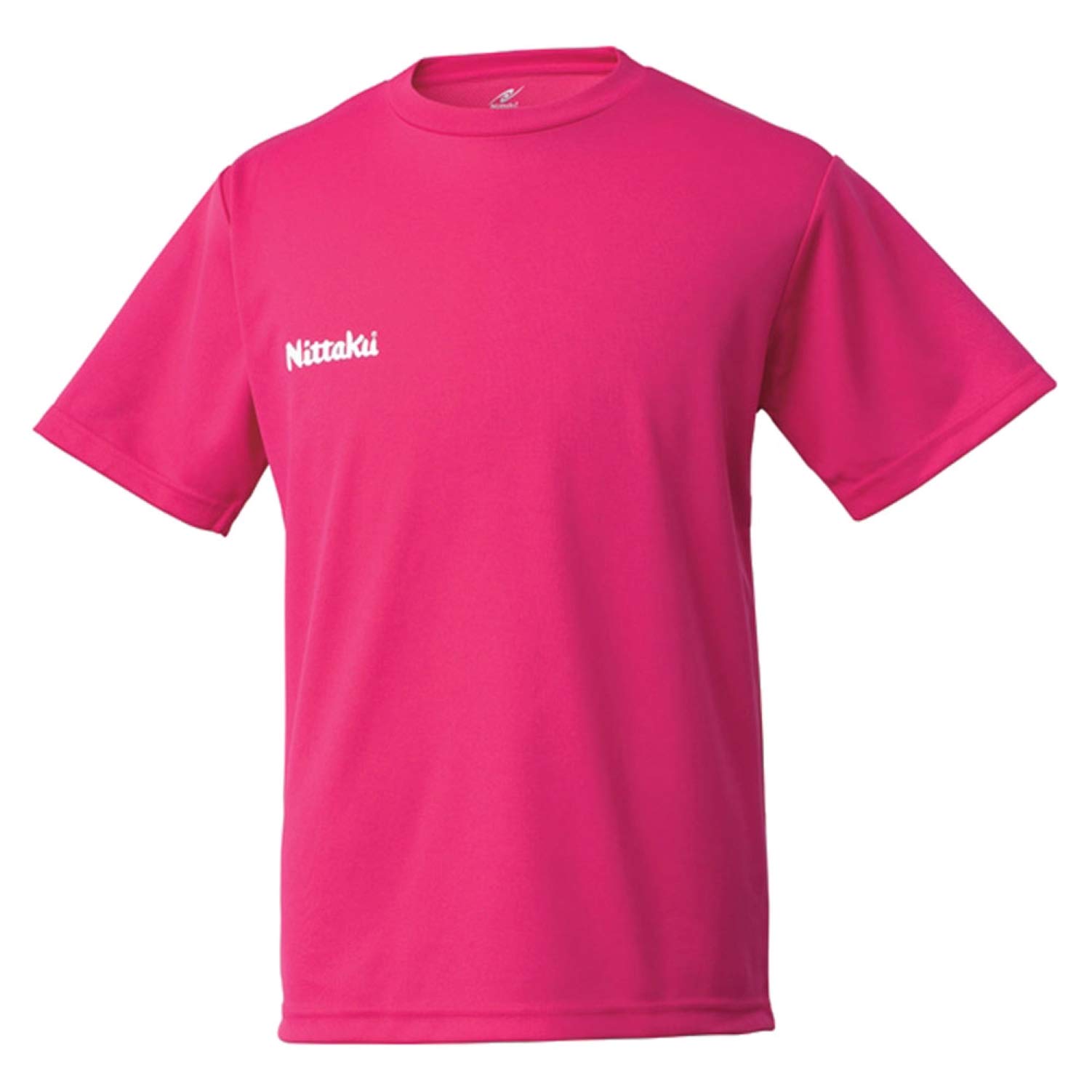 

Nittaku Table Tennis Unisex Uniform Dry T-Shirt NX-2062 Pink (21) 130
