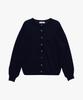 Healiote Kesa Round-Neck Cardigan_Navy