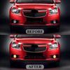 LED Fog Light For Chevrolet Cruze 2009 2010 2011 2012 2013 2014 Halogen Fog Lamp Daylight wit Cover Frame Kit Car Accessories