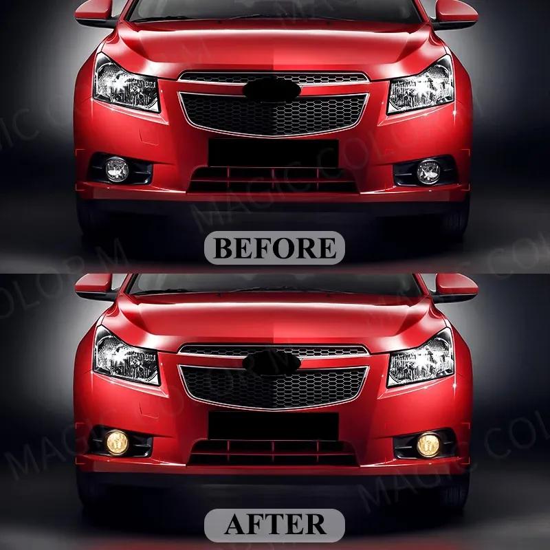 LED Fog Light For Chevrolet Cruze 2009 2010 2011 2012 2013 2014 Halogen Fog Lamp Daylight wit Cover Frame Kit Car Accessories