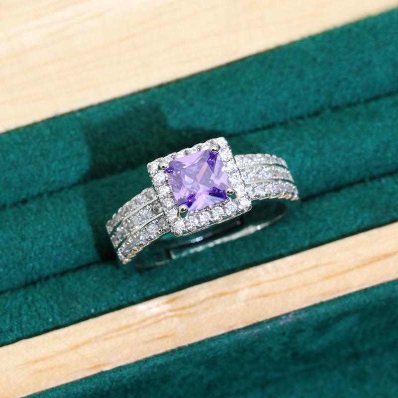 Fine Light Luxury Jewelry Zircon Bracelets Earrings Earrings Personalized Jewelry Set
