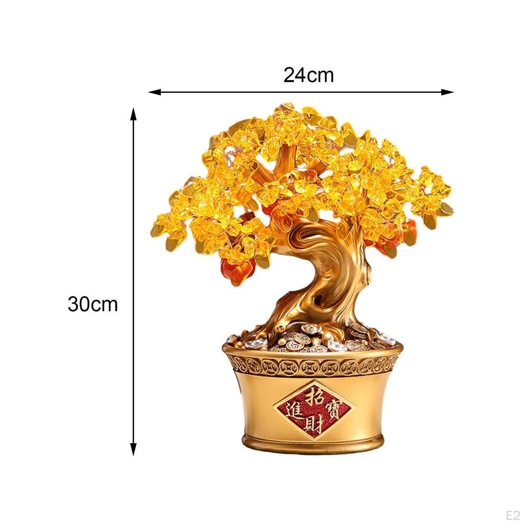 Geldbaum-Statue, Glücksfigur, traditionelles chinesisches Design, Tischdekoration