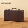 European Antique-Style Suitcase Set: Three-Piece Ornament Display & Storage Box for Home or Photography Props