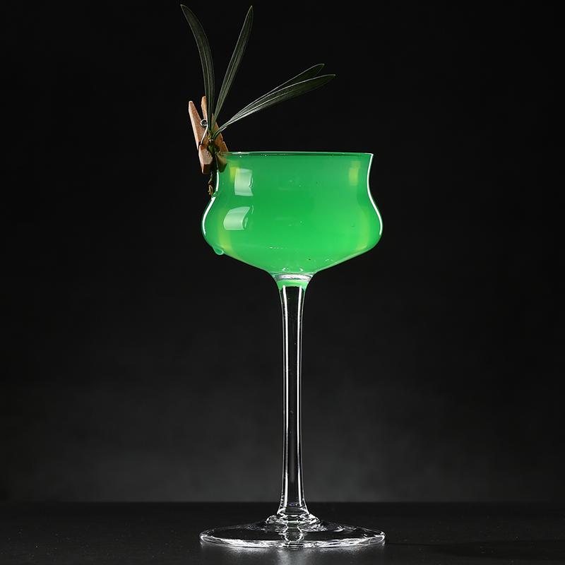 4PCS 140ml Cocktail Glasses, Whisky Glasses  Goblet Glass Set of 4