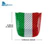 Real Hard Carbon Fiber Sticker For Fiat 500 Abarth 595 2020 2021 2022 2023 Car Bottom Tricolor Interior Trim Accessories