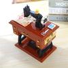 Vintage Music Box Maszyna do szycia Styl Mechaniczny Prezent Urodzinowy Dekoracja Stołu