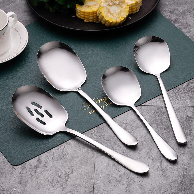 Square Series Stainless Steel Serving Spoons