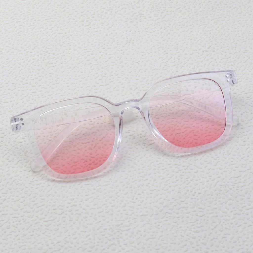Desirable Large Frame Blush Sunglasses with Makeup Effect, UV Protection