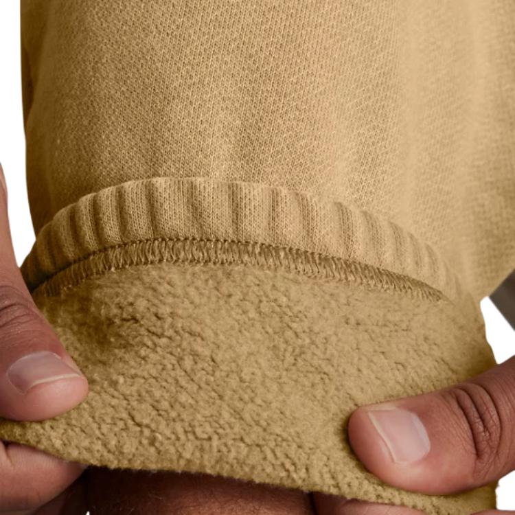 Under Armour Icon Fashion Comfortable Soft Heavyweight Fleece Pants Men Bottoms Camel 1386554-263