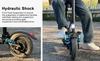 EMOKO's Latest HVD-3 Urban Adult Electric Scooter with 800W 48V15AH Battery, Urban Commuting Electric Scooter with 10 Inch Tires, E-scooter