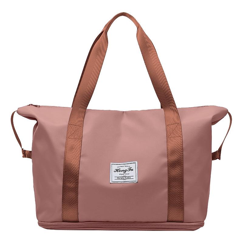 

Large Capacity Waterproof Travel Bag with Dry-Wet Separation, Portable Foldable Design, Ideal for Yoga and Fitness. 42x22x28 cm