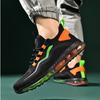Flying Woven Air Cushion Sports Casual Shoes High Rebound Shock Absorption Breathable Mesh Men's Shoes Outdoor Running Light Sports Tide Shoes
