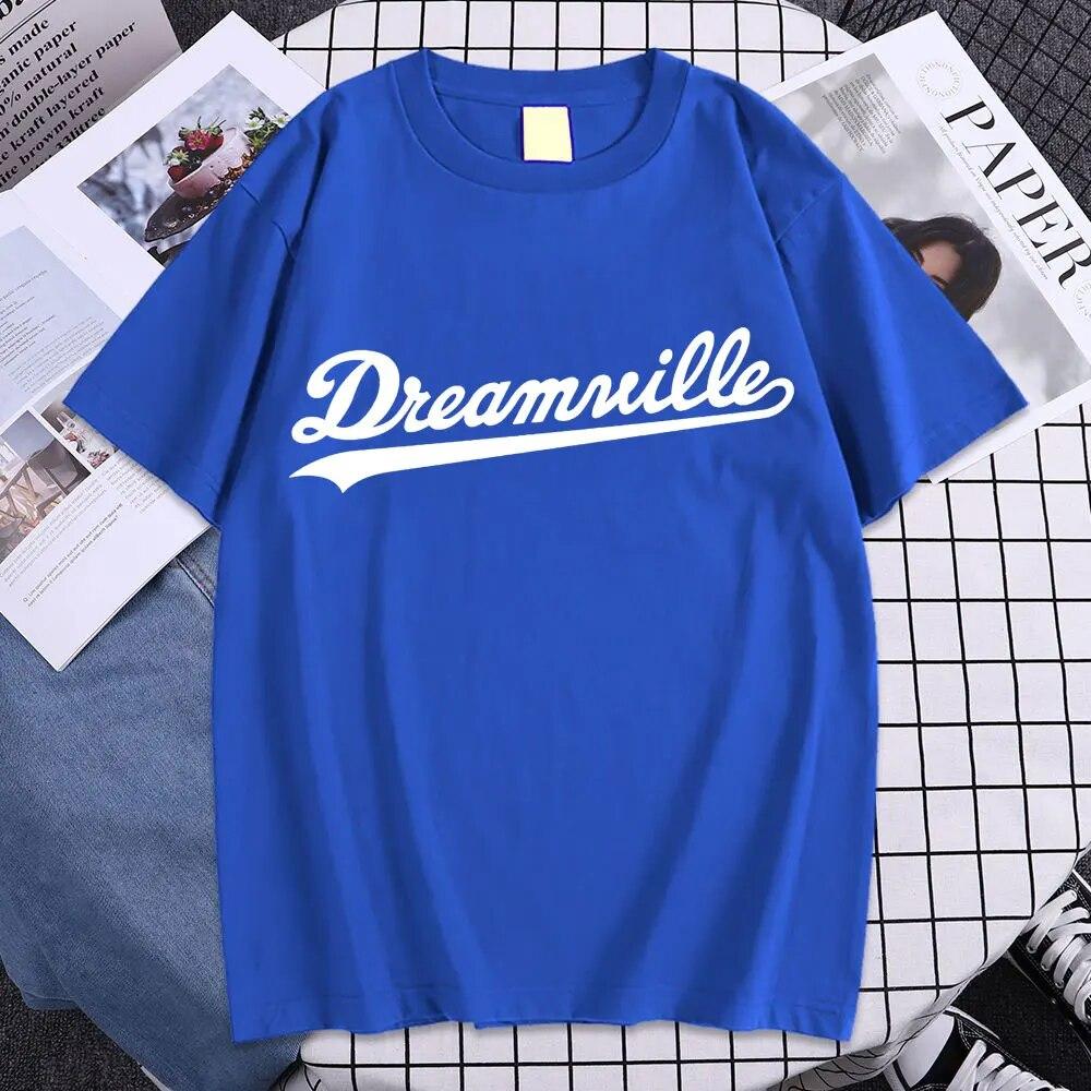 Rappare J Cole Dreamville Samma Grafik T-shirt Kortärmad Herr Bomulls T-shirt Streetwear Unisex Dam Hip Hop Oversized T-shirts